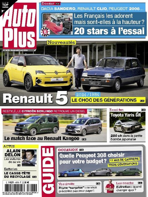 Title details for Auto Plus France by Editions Mondadori Axel Springer (EMAS) - Available